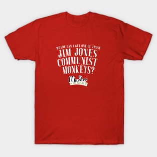 MITLOO - Jim Jones' Communist Monkeys T-Shirt